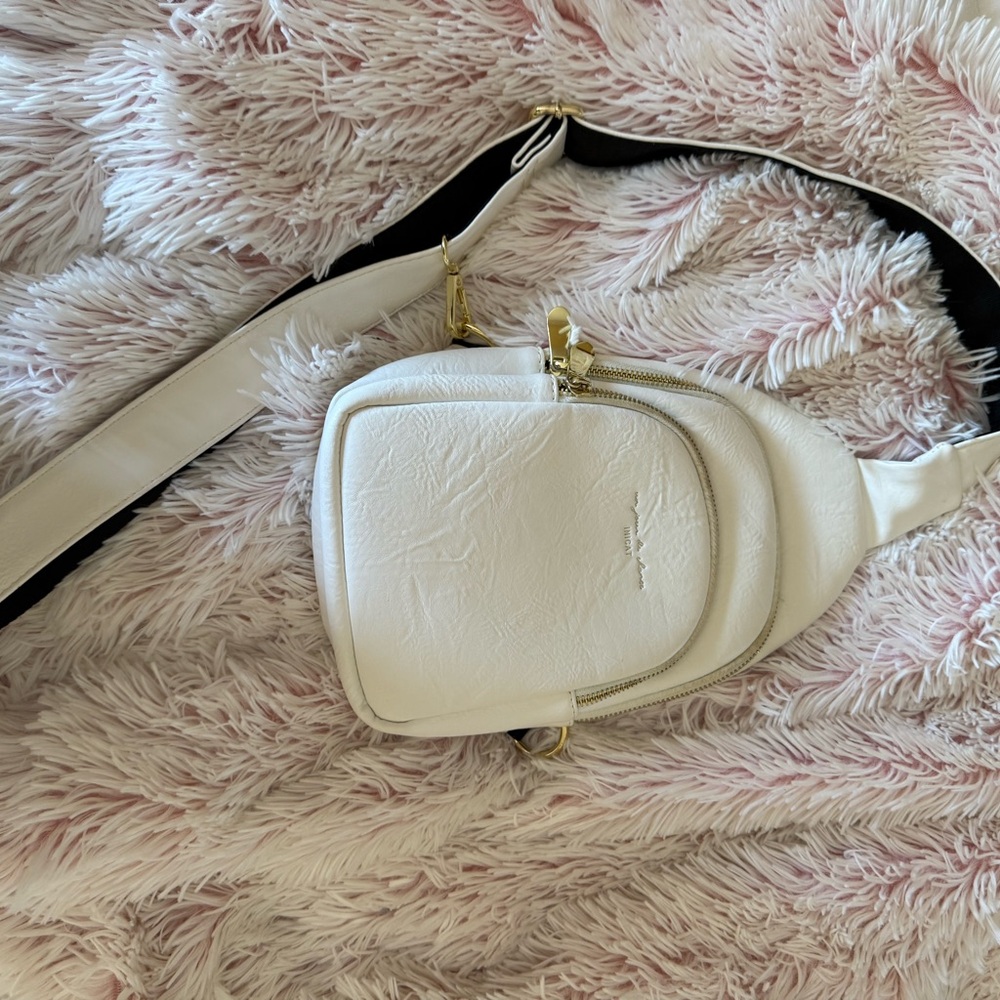 Chic White Crossbody Bag